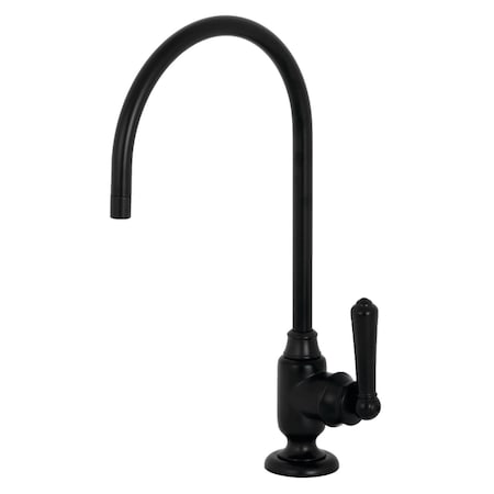 Kingston Brass KS5190NML Magellan Single-Handle Water Filtration Faucet, Matte Black KS5190NML